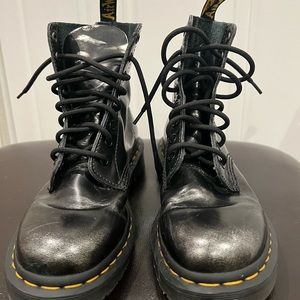 Doc Martens 1460 Black metallic US 7 L/ EU 38/ UK 5